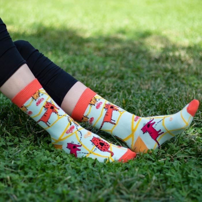 Chaussettes rigolotes pour femme clearance