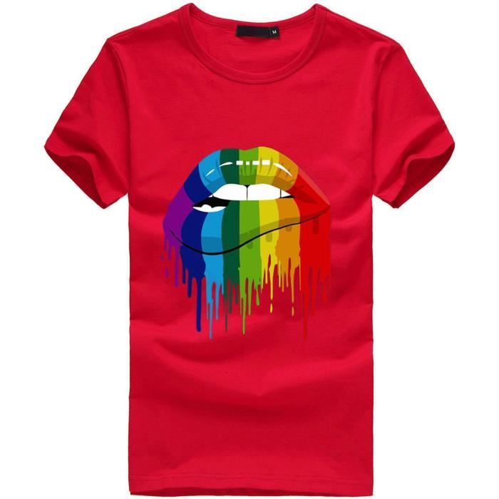 T shirt sales bouche rouge