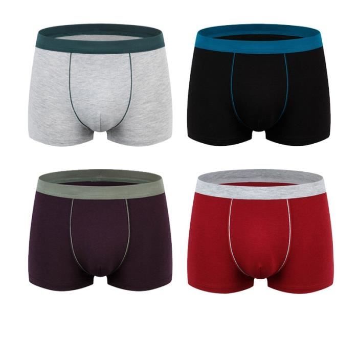 Lot de 6 boxers en coton ultra doux homme DANISH ENDURANCE - NOIR - caleçon  confortable - respirant Noir - Cdiscount Prêt-à-Porter