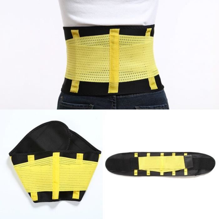 Ceinture lombaire pour femme et homme support de taille et de dos