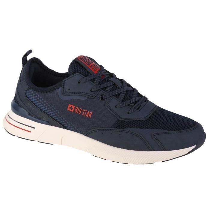 BIG STAR Sneakers Homme Bleu marine - Big Star Shoes JJ174293