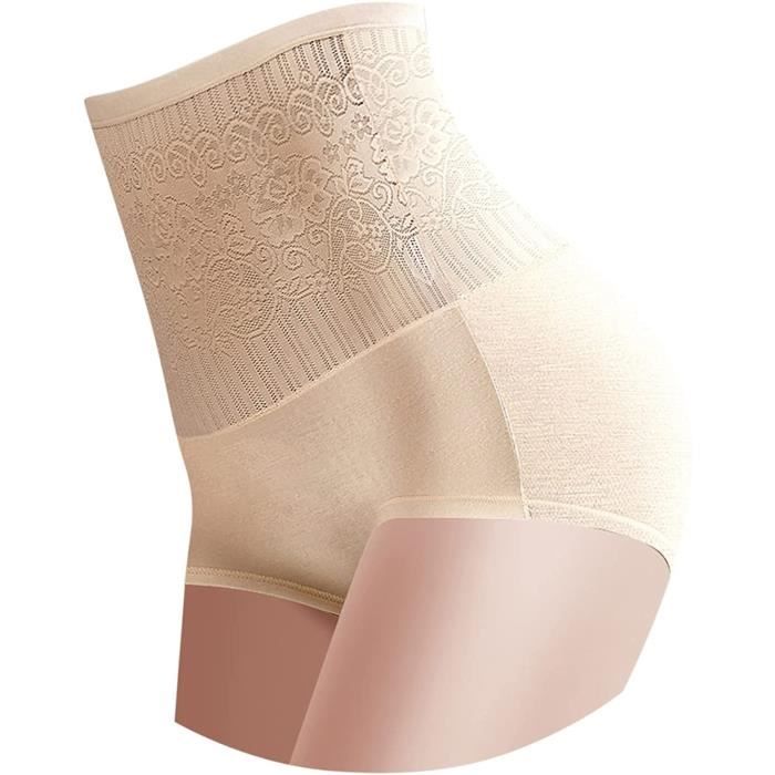 Shorty Gainant Taille Haute Pour Femme - Ventre Plat, Invisible Sous Les Vêtements, Sans Coutures