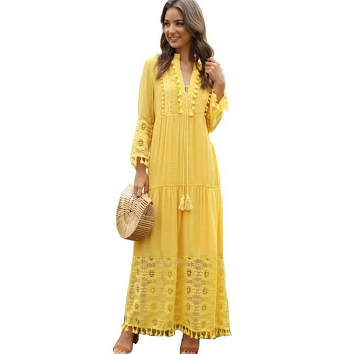 Robe basique longue online