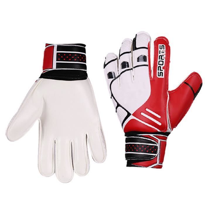 Gants de Gardien de but de Football pour Enfants en Latex Anti-dérapant