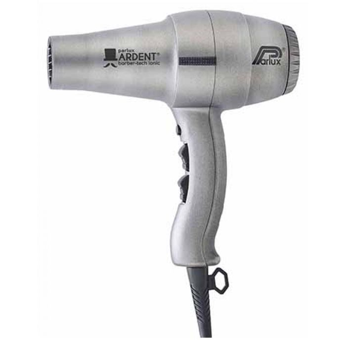 Sèche-cheveux PARLUX Ardent Barber Tech Ionic - Débit dair 61 m3/h - 1800 W - Gris Sèche-cheveux PARLUX Ardent Barber Tech Ionic - Débit dair 61 m3/h - 1800 W - Gris