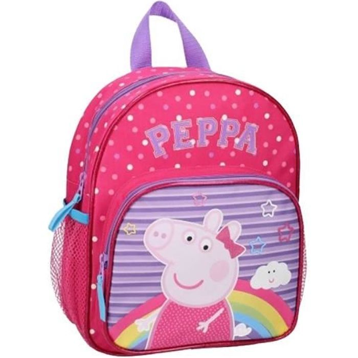 Couleur de ma propre sac à dos Peppa Pig Enfant Bambin School Sac à dos avec 5 Marqueur 