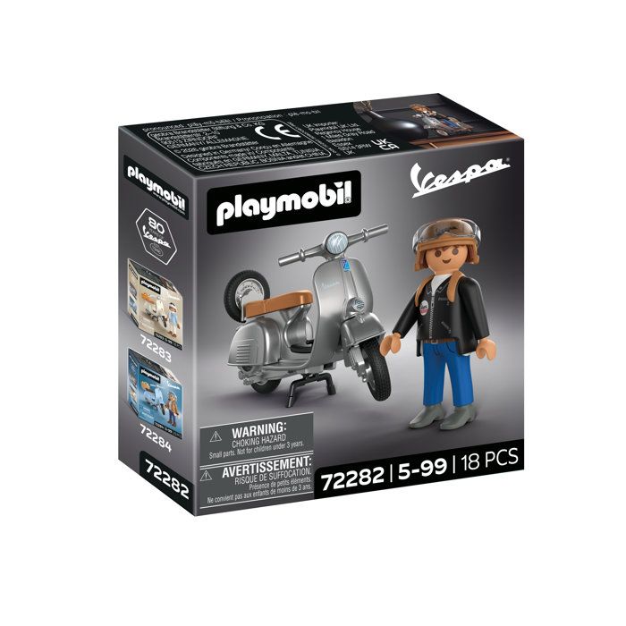 PLAYMOBIL 72282 Vespa 80&egrave;me anniversaire : Style Original
