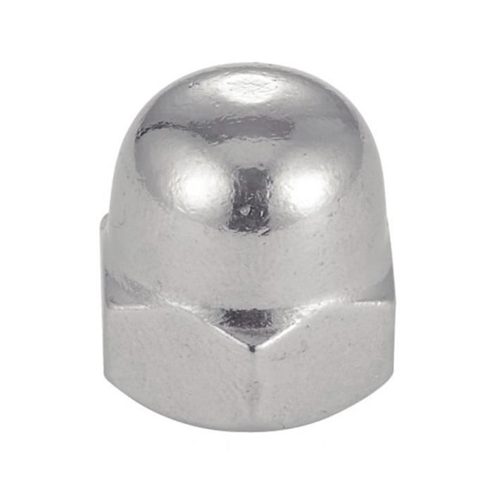 ECROU BORGNE : M8 x 20pcs | Acier Inoxydable A2 | Diamètre Intérieur ...
