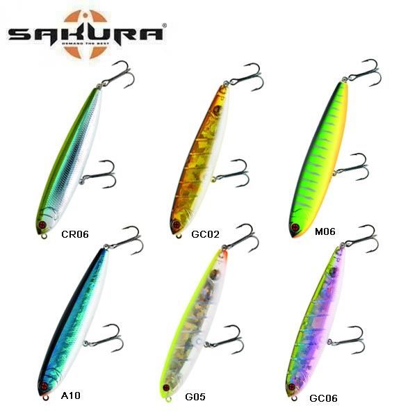 Leurre Sakura Exostick F - 180 mm - Fiche Produit Top Fishing