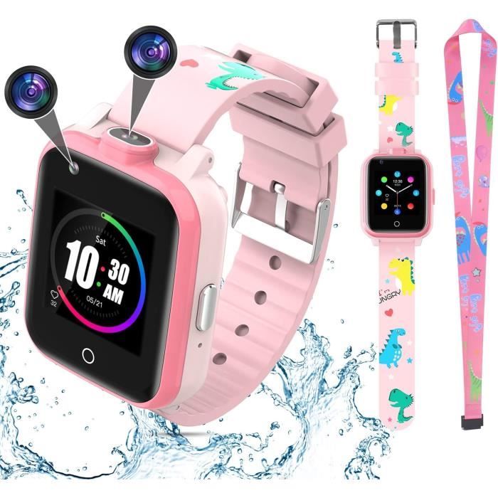 Montre Intelligente pour Enfants Étanche - Kids Smart Watch GPS Tracker