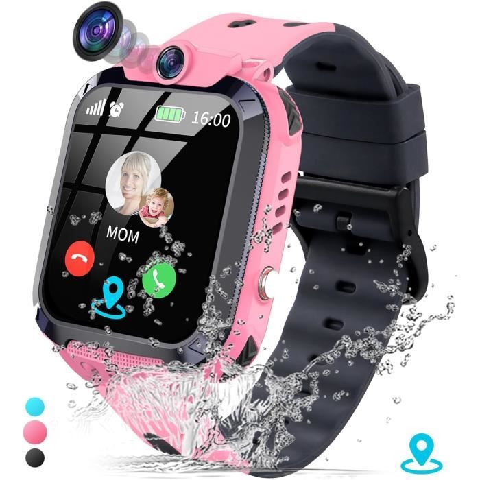4G Montre Connectée Enfant Fille Et Garçon Tracker GPS, LBS, BeiDou