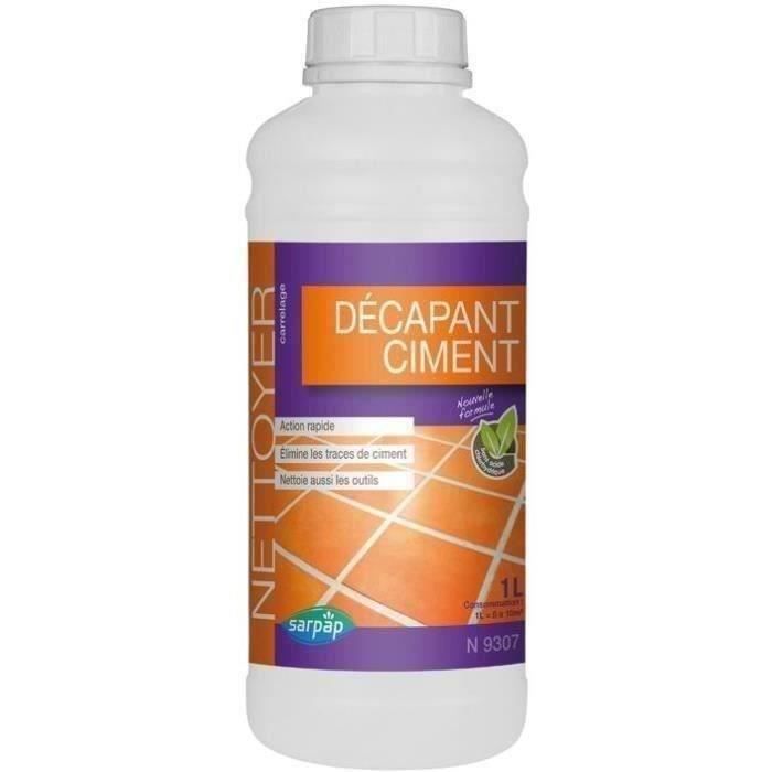 Nettoyant décapant ciment - 1 L