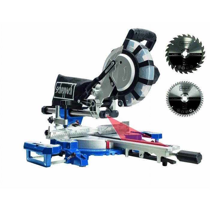 SCHEPPACH - Scie à onglet radiale 254 mm - HM254SPX