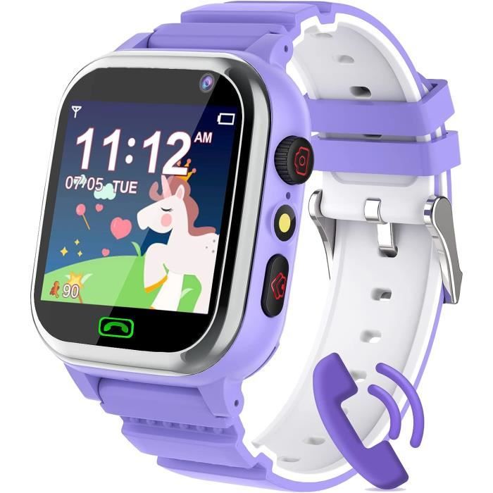 Montre Connectée Enfant 4G Traceur Gps Enfant Tracker Sos Photo Hd