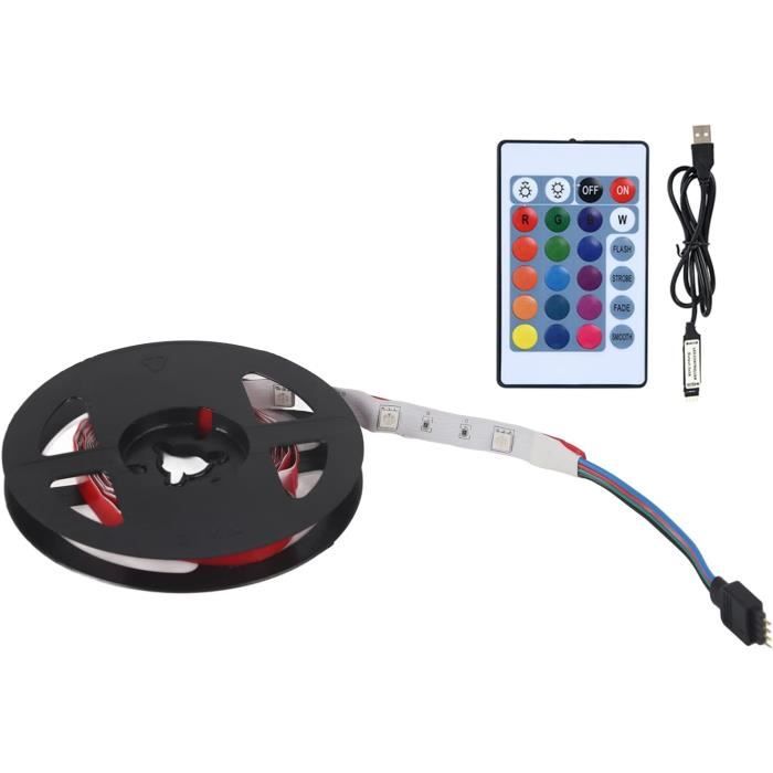 5M 3528 Bande de lumière flexible LED étanche 12V avec 300 SMD LED Bleu
