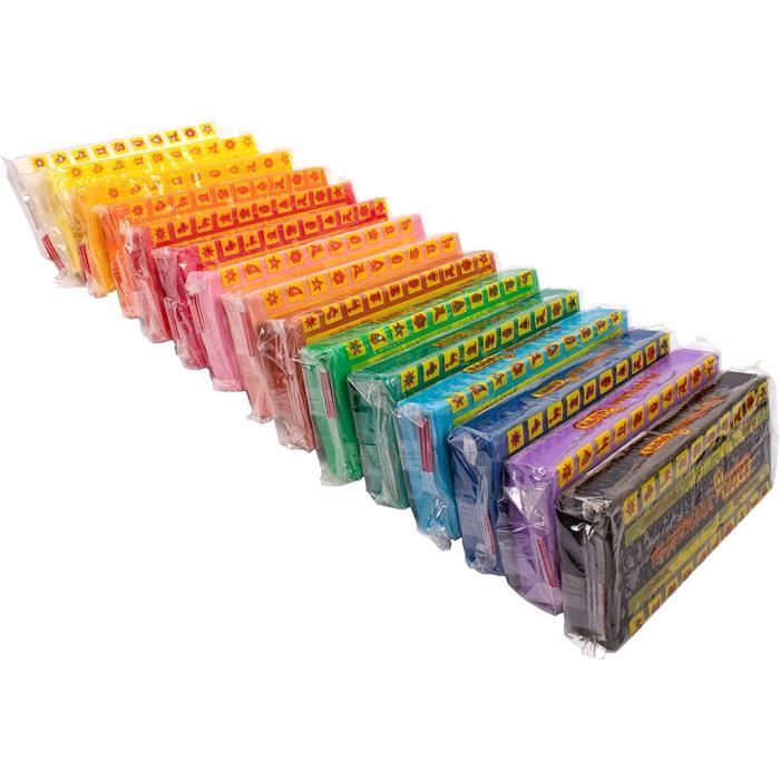 Jovi - PLASTILINA pâte à modeler végétale, 6 x 15 grammes, Couleurs multiculturelles, Grande plasticité, Sans gluten, Idéale pour les enfants à partir de 3 ans