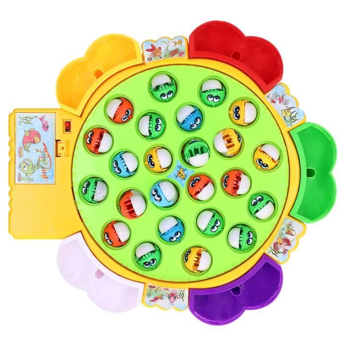 Spinner Poisson à Manivelle – Jouet Rotatif Relaxant, Jeu De Table, Anti-stress Pour Enfant Et Adulte, Couleurs Aléatoires