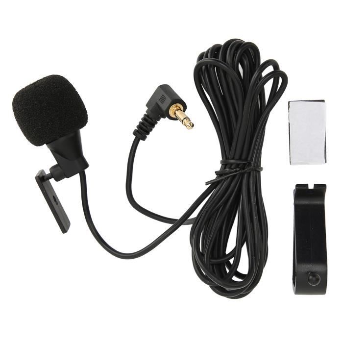 LAM-Microphone externe pour stéréo de voiture 3,5 mm Récepteur stéréo pour  le secteur de la voiture Fonction Bluetooth - Cdiscount Auto