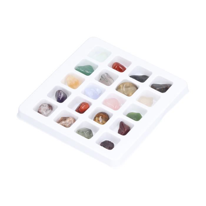 THIRD EYE CRYSTALS Lot De 7 Pierres De Géométrie Sacrée En