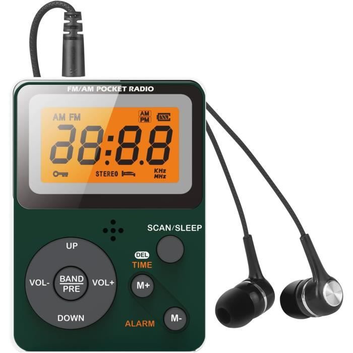 Radio FM Stéréo Portable Récepteur Neuf Monde MW et SW