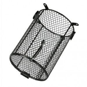 Cage de protection pour lampes terrarium - Métal - Noir - Ø 12x16 cm - Ø 15x22 cm - Reptiles