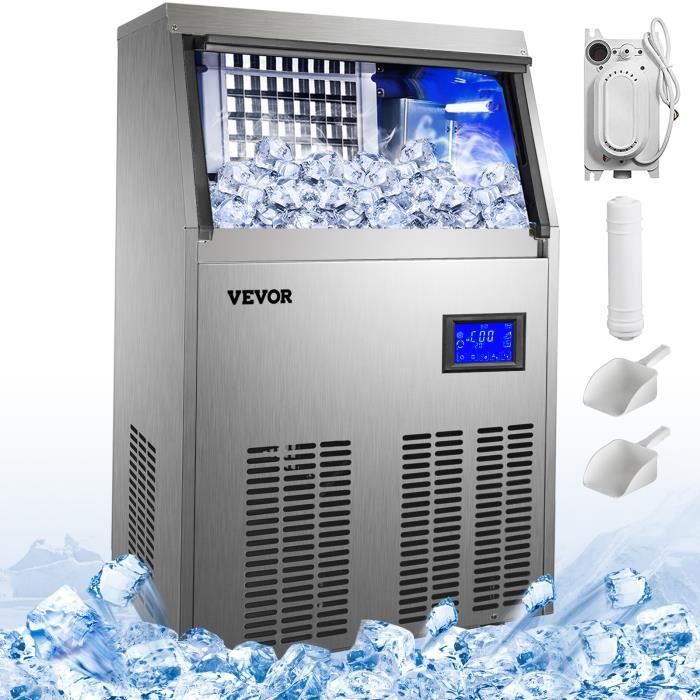 Freestanding Commercial Ice Maker Machine 110 lb Ice in 24 hrs Restaurants, Bars, Homes