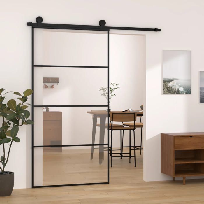 vidaXL 102 5x205 cm Verre ESG - vue 3