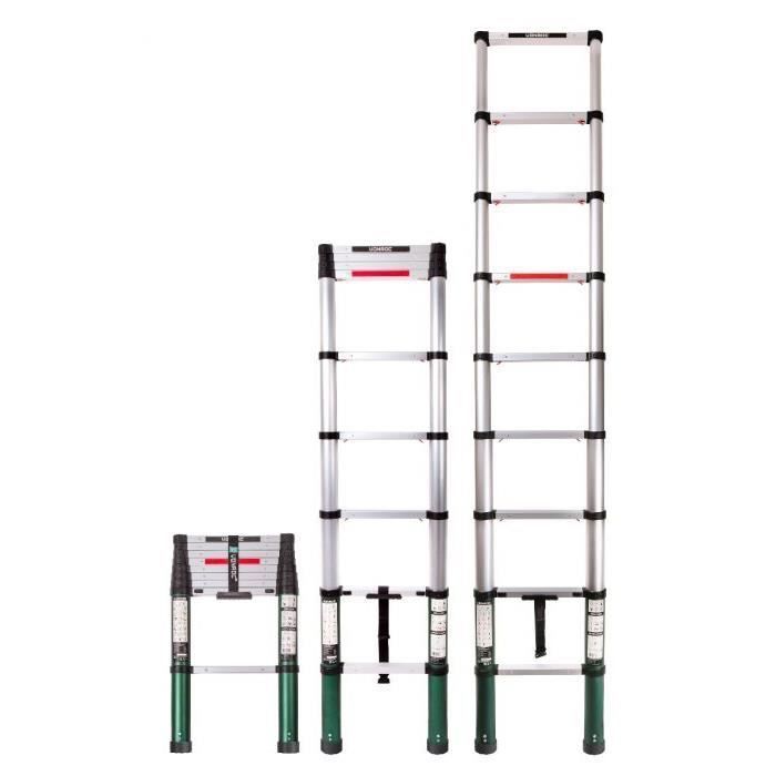 Vonroc Echelle Telescopique Portante Pliable 2 6 M Tl503xx