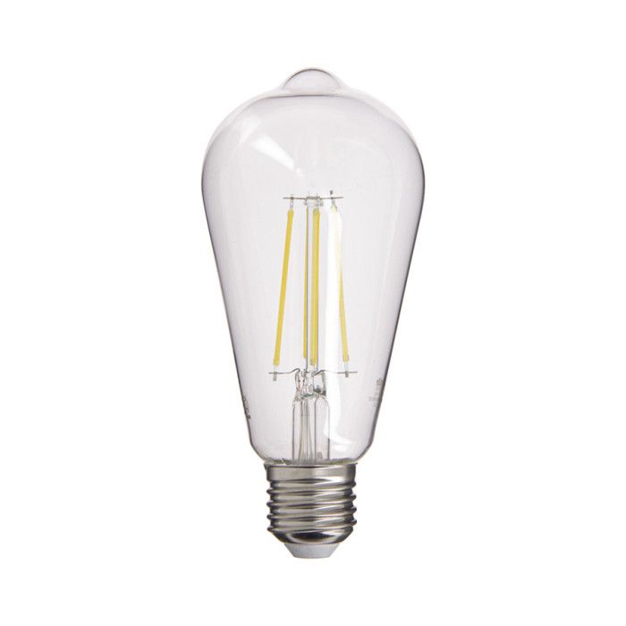 Ampoule à filament LED Edison culot E27 8W cons. (75W eq.) lumière blanc chaud Ampoule à filament LED Edison culot E27 8W cons. (75W eq.) lumière blanc chaud