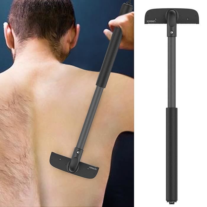 Rasoir pour le dos, XPREEN Rasoirs au dos extensibles pour hommes Rasoir  réglable pour le dos de haute qualité - Cdiscount Electromenager
