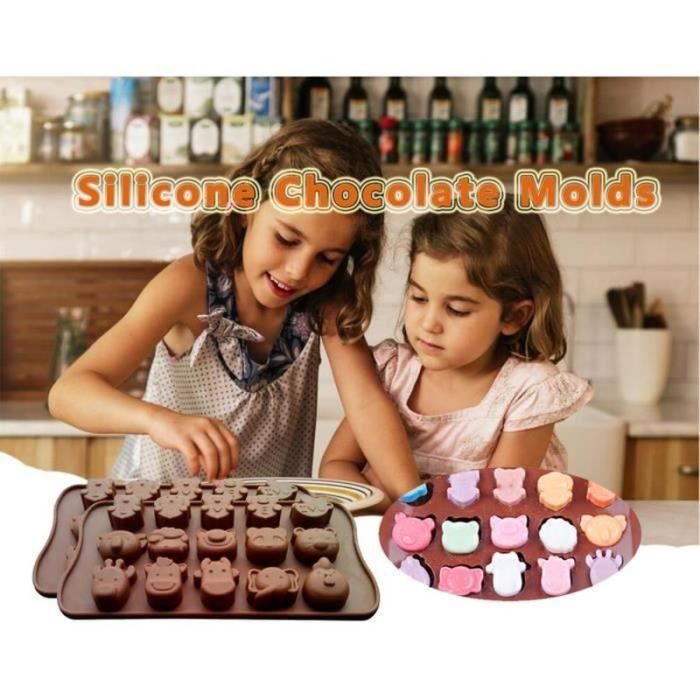 Ww Moule A Gateau 2pc Bonbons Moule Gateau Moule Fondant Outils Sucre Artisanat Outils Silicone Moule Gateau P101 Cdiscount Maison
