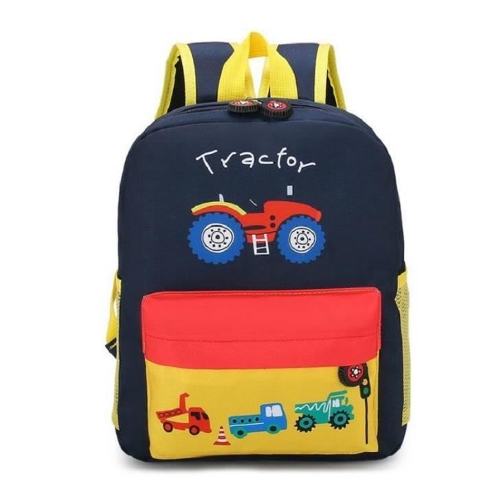 Sac à Dos école Primaire Motif Dessin Animé - Grande Capacité, Léger, Résistant à L'eau - Taille Large Rose