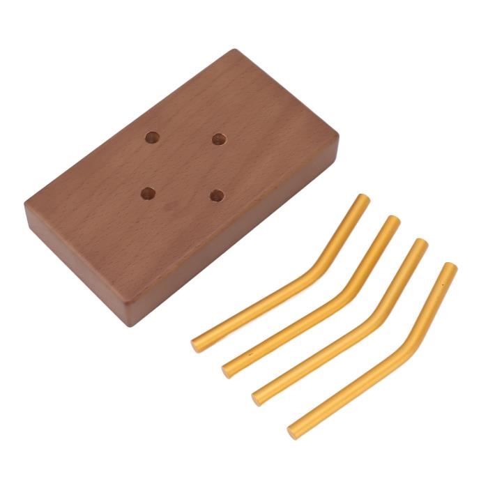Support de filtre à café en bois avec couvercle, récipient rond pour filtre à café, accessoires de décoration rustique
