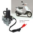 SURENHAP Carburateur de scooter Carburateur de rechange PZ19J 19 mm pour moto et scooter Jog 50 50 cc 1E40QMB 2 auto carburateur-1