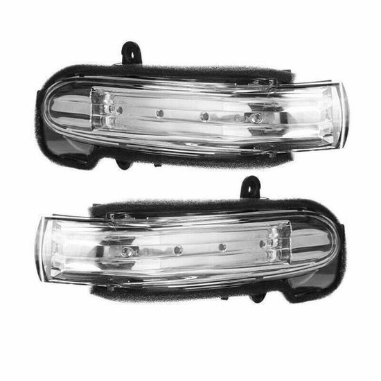 Keenso Clignotant LED Rétroviseur Droit – Ampoule Indicateur Latéral Miroir Pour VW Golf MK5, Passat, Jetta, EOS, Sharan – Plug & Play