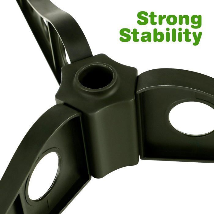 LATERN Pliable Support De Sapin De Noël, 40CM Métal Pieds De