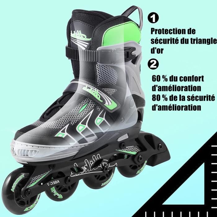 OLYSPM Roller Enfant Fille Patin a Roulette Fille Rollers Quad avec 8 Roues  LumineusesPatin a Roulette Enfant 4 Taille Rglable - Achat / Vente ROLLER  IN LINE - Cdiscount