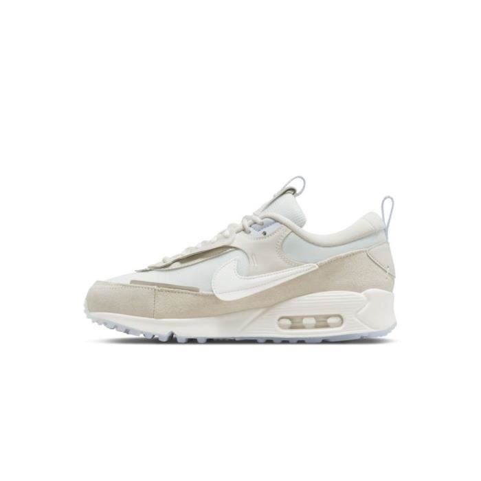Chaussures Femme NIKE Air Max 90 Futura Creme Dessus Synth tique