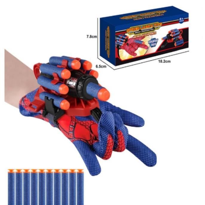 Marvel – Gants Spiderman en Plastique pour Enfant Accessoires