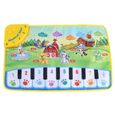 Bébé enfant tapis de musique enfants rampant tapis jouet musical éducatif cadeau enfant  -WAN-2