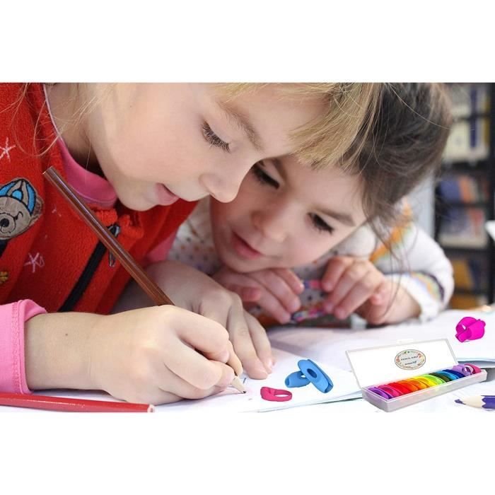 Guide Doigt Enfant - Crayon Grips - Adaptateur Crayon Ergonomique