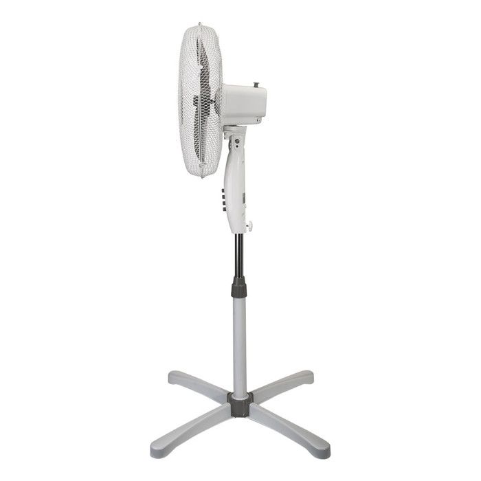 bimar VP455T Ventilatore a Piantana con Altezza Regolabile (max 147cm), Ventilatore Silenzioso con Comandi Elettronici Soft Touch, Timer, Elica 40 cm con 5 Pale, Motore 60W, Oscillazione Dx-Sx 90