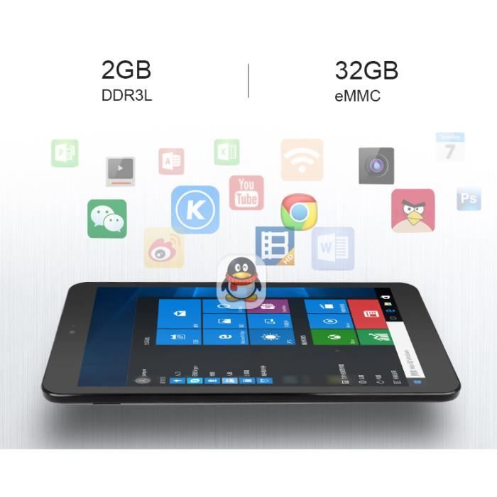 Tablette Tactile 8.3 Pouces 2Go + 32Go Windows2