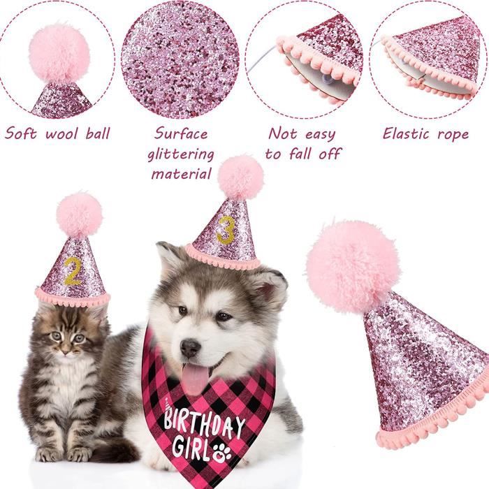 Anniversaire Chat JZK Chapeau En Forme De Gâteau Chapeau Anniversaire En Chapeau Anniversaire En Ligne