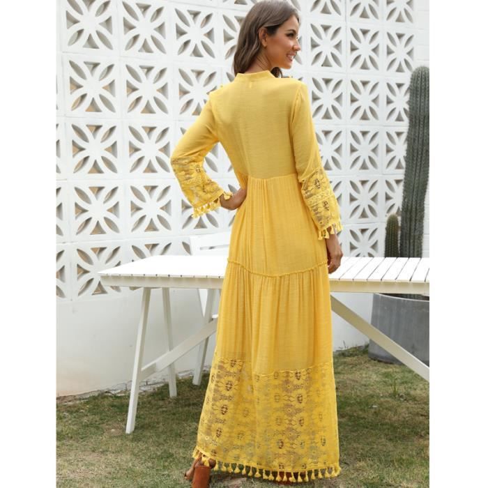 Robe basique longue on sale