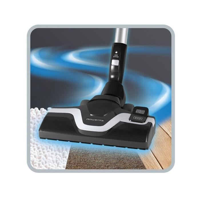 Rowenta aspirateur sans sac 68db 750w bleu noir ro8311ea