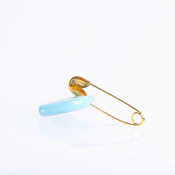 Tete Brulee Bonbon Lot 100 Pièces Nazar Boncuk Mauvais Œil - Talisman Cœur Rouge Bleu Turc Avec Épingle, Protection Traditionnelle