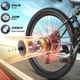Vélo électrique pliable - MYATU - Roues 26 - Shimano 21 vitesses - Tout suspendu-3