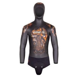 Veste De Plongée Tusa 2 Mm Pour Homme - Fermeture éclair Avant - Manches Longues - Apnée Et Sport