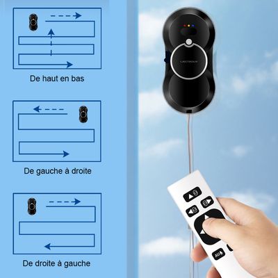 Chiffons De Nettoyage Pour Robot Lave-vitres - Compatible Liectroux, YW610, HCR-10, HCR-09 - Lot De 12 Pièces - 10